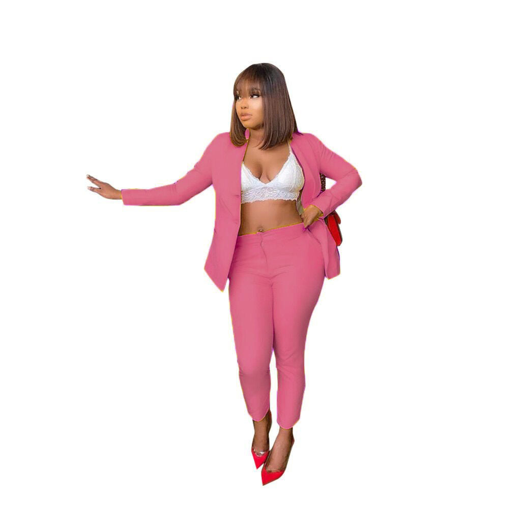 Natural Body fit Suit Office Two-piece Suit