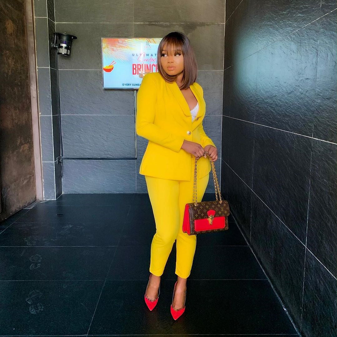 Natural Body fit Suit Office Two-piece Suit