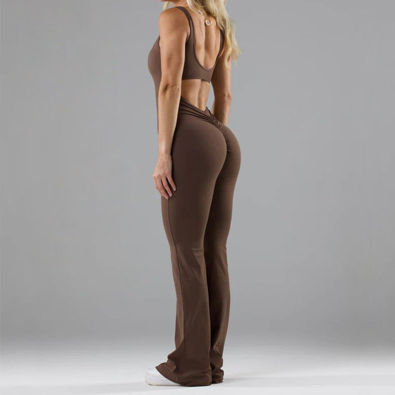 Tight Yoga Butt Lift Bodysuit – Seamless Compression One-Piece by Natural Body Fashion