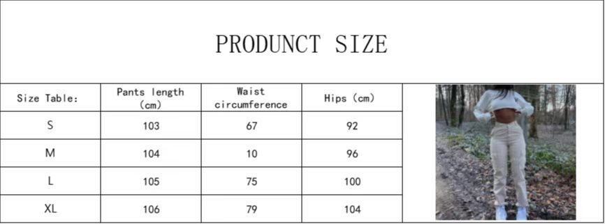 American New Hip Pants High Waist Multi-pocket Workwear Fashion Stretch Street Trend Trendy Women's Pants
