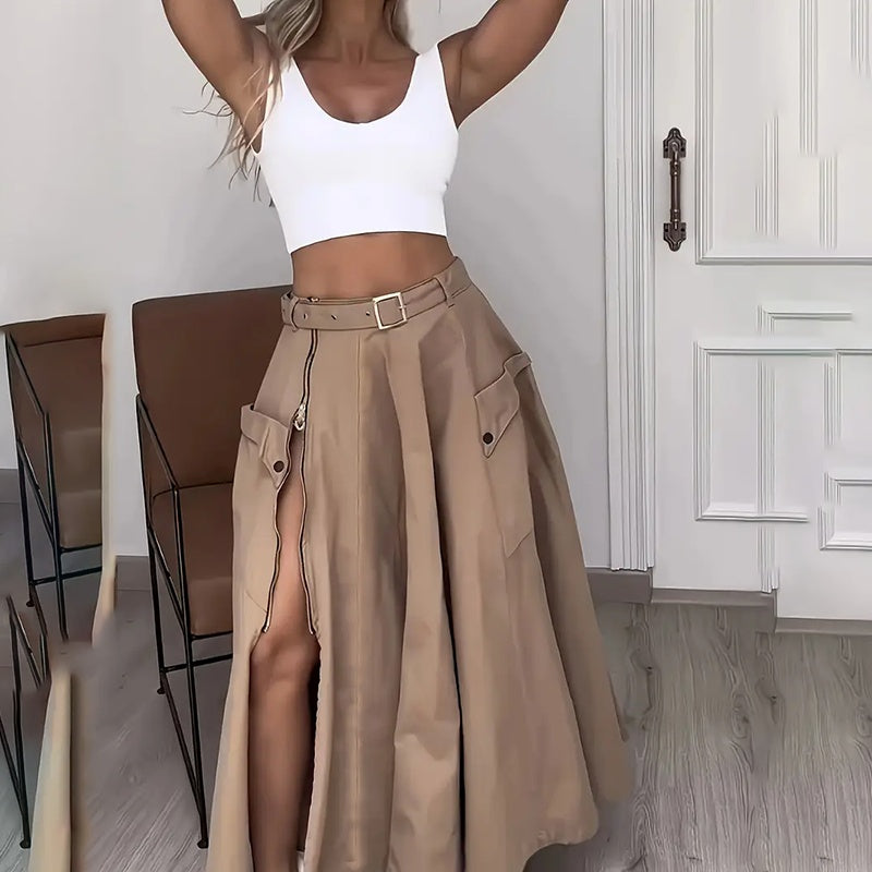 ๐ฟ Lulu Skirt Set โ Elegant Two Piece Skirt and Top Set by Natural Body Fashion