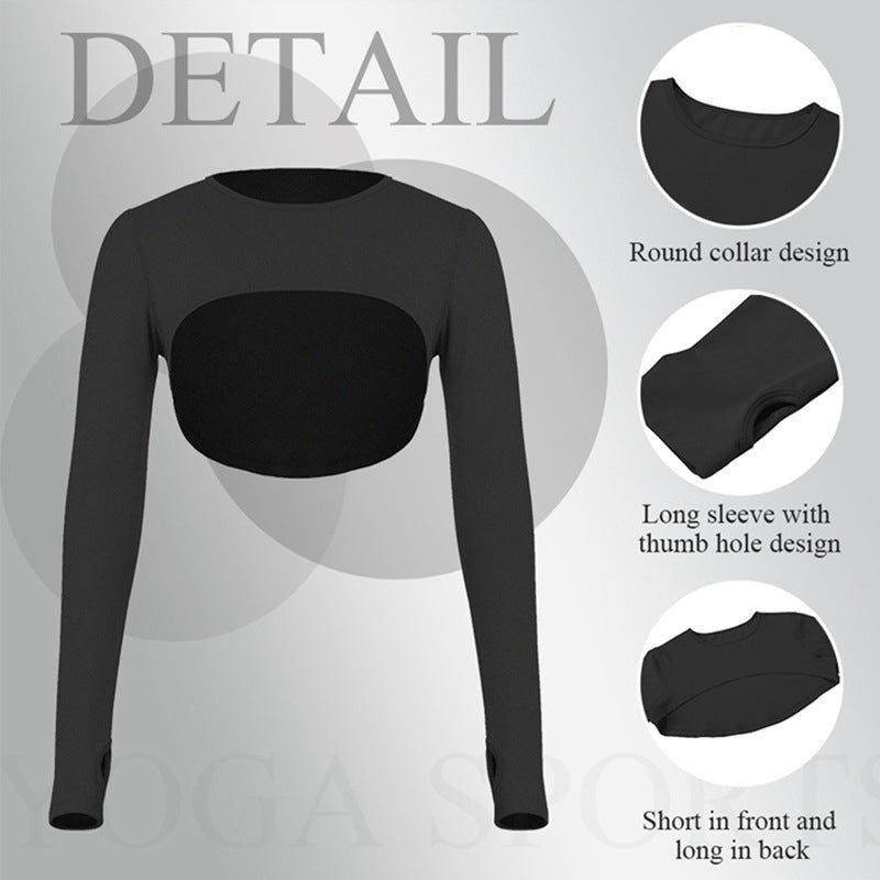 New 2026 Yoga Clothes Women's Tops Nude Butt Lift Pants Fitness Suits