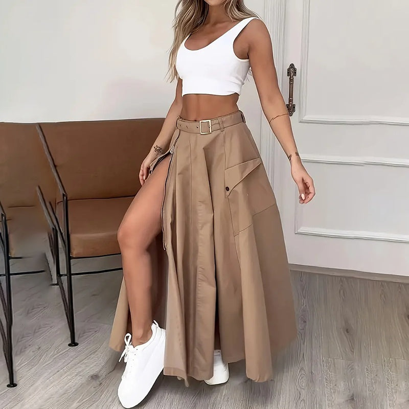 ๐ฟ Lulu Skirt Set โ Elegant Two Piece Skirt and Top Set by Natural Body Fashion