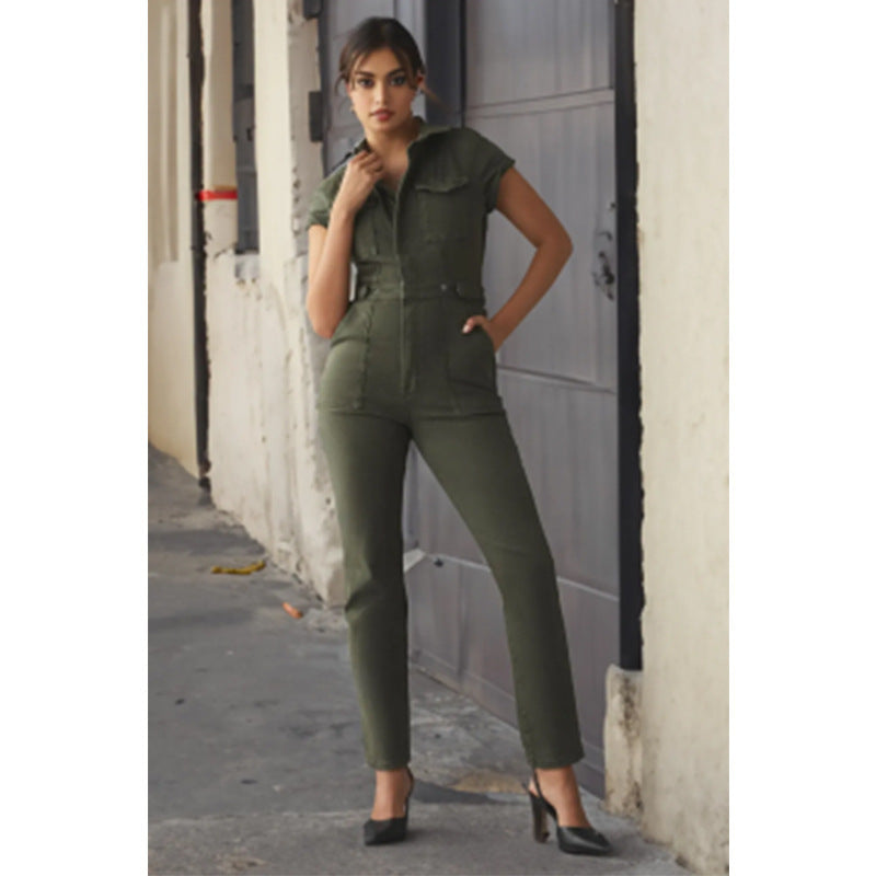 Women's Fashion Ultra Denim Slim Natural Body Fit Bodysuit