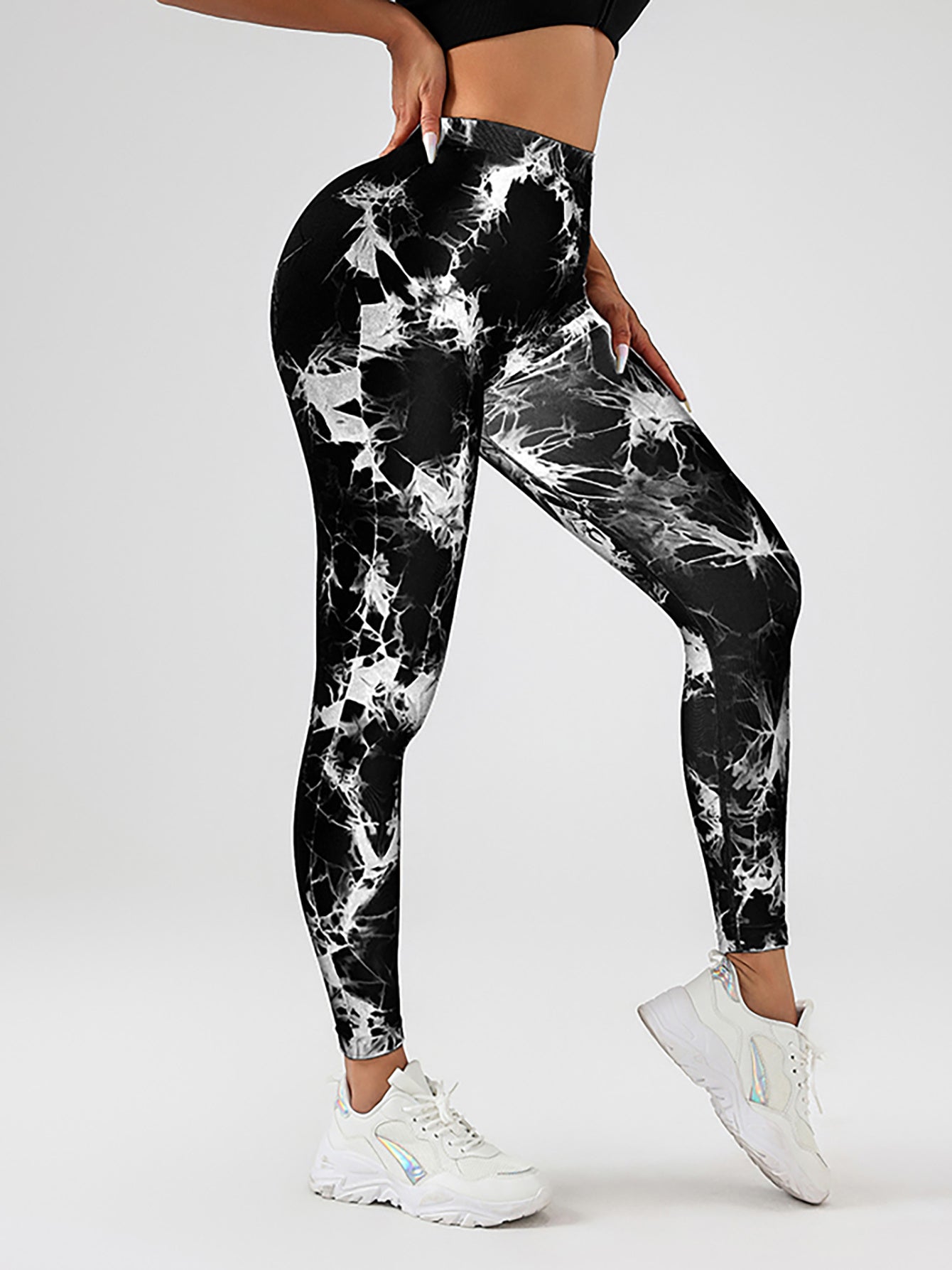 Butt Lift Leggings for Women – Seamless High Waist Yoga Pants with Tummy Control