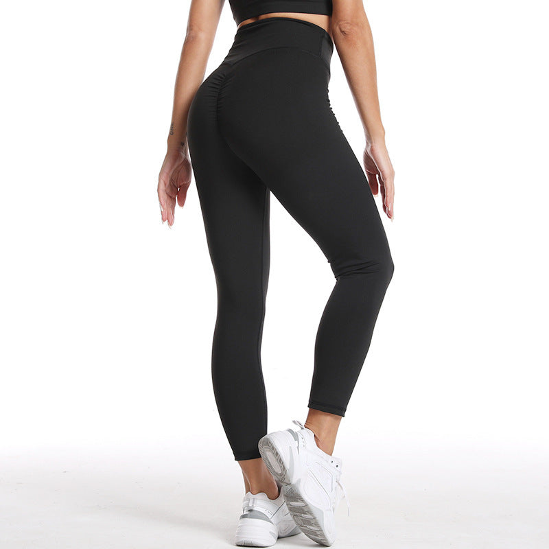 New 2026 Yoga Clothes Women's Tops Nude Butt Lift Pants Fitness Suits