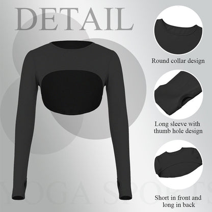 New 2026 Yoga Clothes Women's Tops Nude Butt Lift Pants Fitness Suits