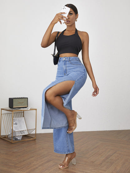 American Natural Ripped Women's Jeans