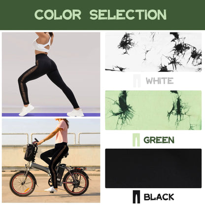 Cycling Sport Leggings Side mesh design yoga Pants Butt Lifting Tie dye Tights High Waist no awkward lines Slim Fitness pants